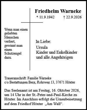 Friedhelm Warneke