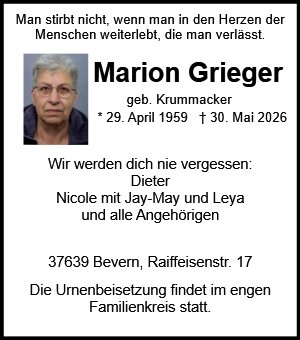 Marion Grieger