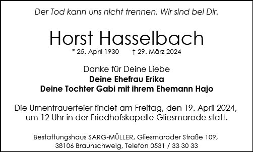 Horst Hasselbach