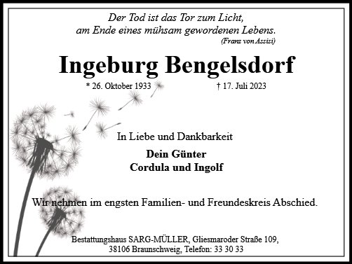 Ingeburg Bengelsdorf