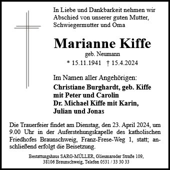 Marianne Kiffe