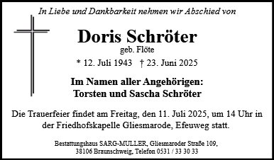 Doris Schröter