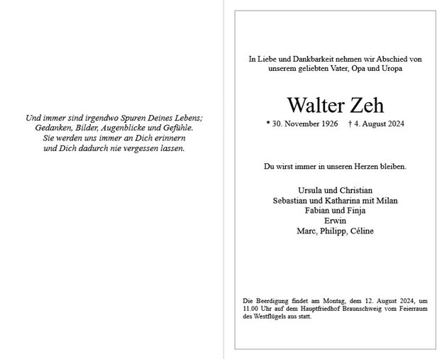 Walter Zeh