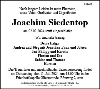 Joachim Siedentop