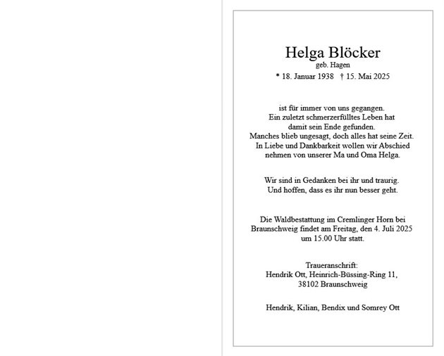 Helga Blöcker