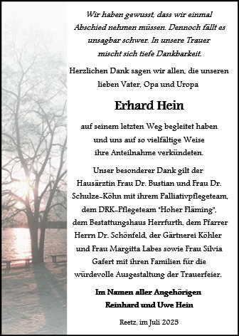 Erhard Hein