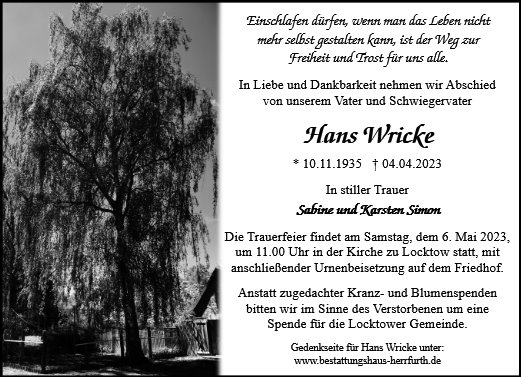 Hans Wricke