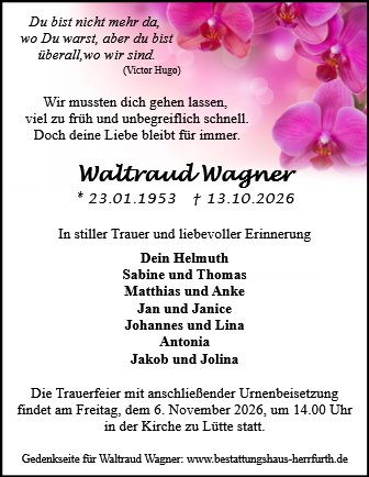Waltraud Wagner