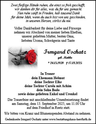 Irmgard Oschatz