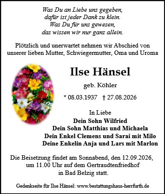 Ilse Hänsel