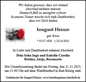 Irmgard Heinze