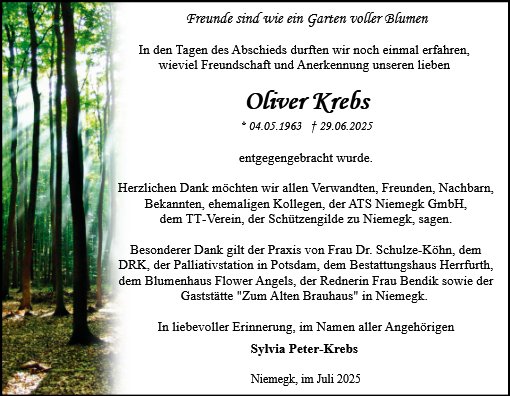 Oliver Krebs