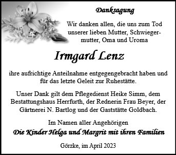 Irmgard Lenz