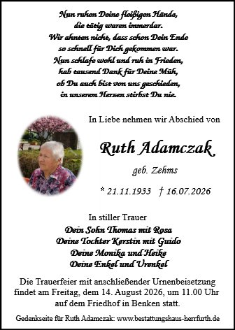 Ruth Adamczak