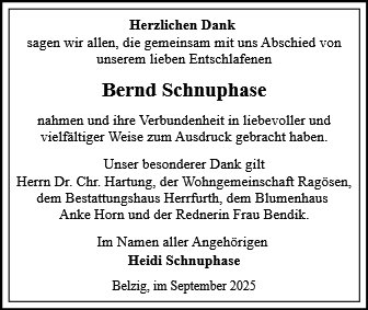 Bernd Schnuphase