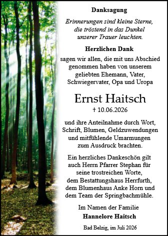 Ernst Haitsch