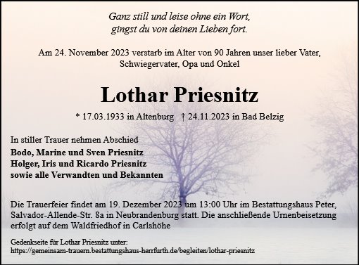 Lothar Priesnitz