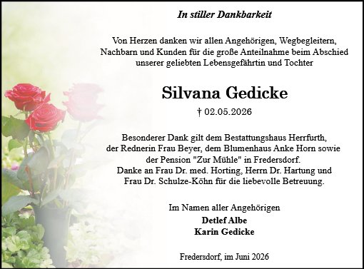 Silvana Gedicke