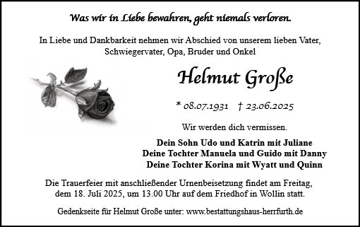 Helmut Große