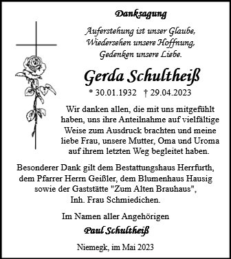 Gerda Schultheiß