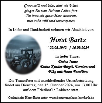 Horst Bartz