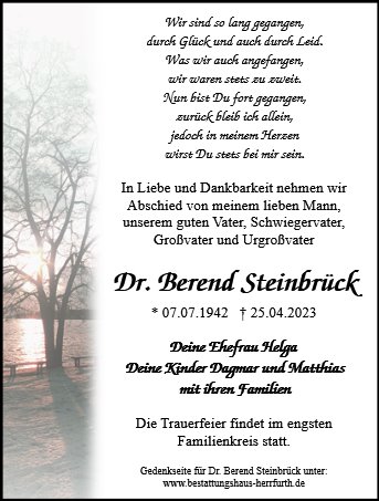 Joachim-Berend Steinbrück