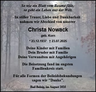 Christa Nowack