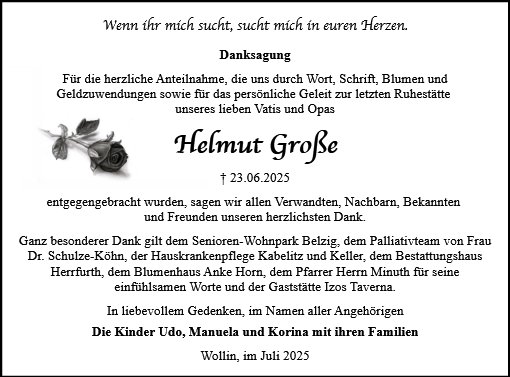 Helmut Große