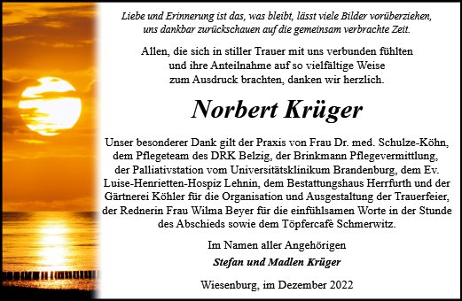 Norbert Krüger
