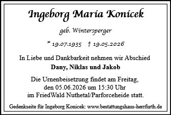 Ingeborg Konicek