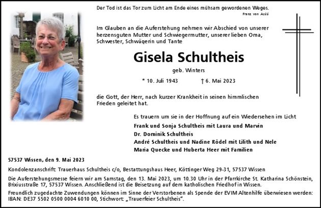 Gisela Schultheis