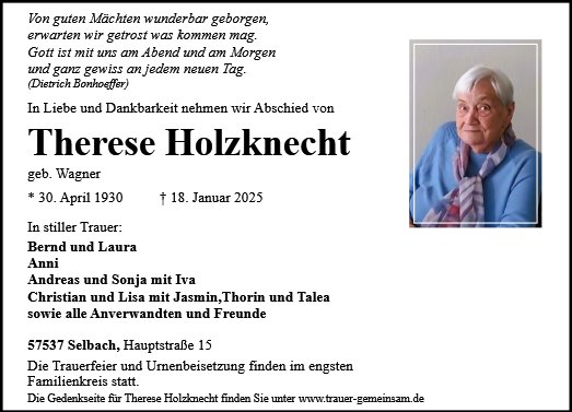 Therese Holzknecht