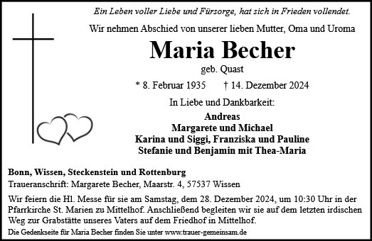 Maria Becher