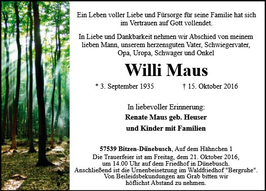 Willi Maus