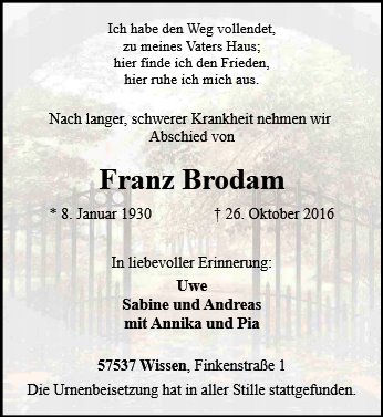 Franz Brodam