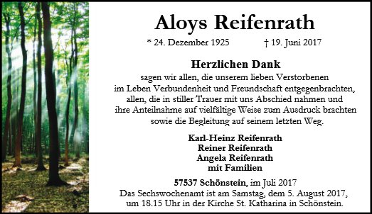 Aloys Reifenrath