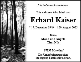 Erhard Kaiser