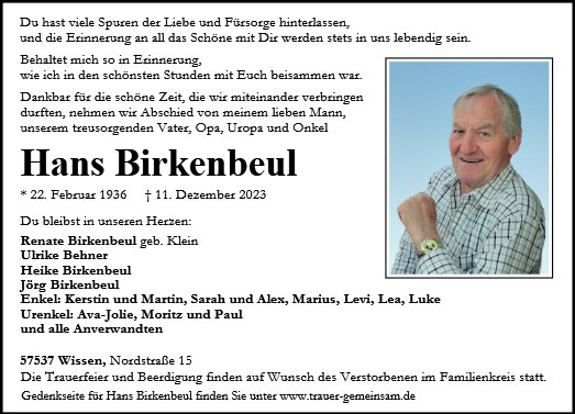 Hans Birkenbeul