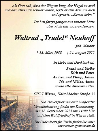 Waltrud Neuhoff
