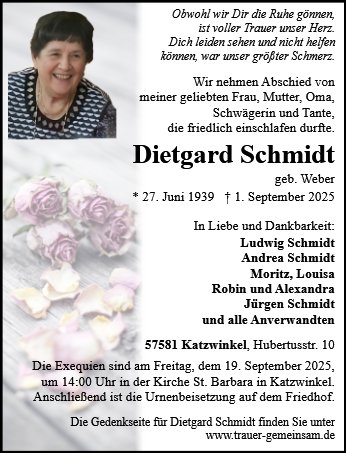 Dietgard Elisabeth Schmidt