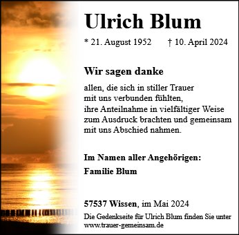 Ulrich Blum