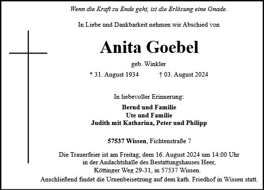 Anita Goebel