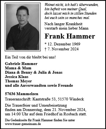 Frank Hammer