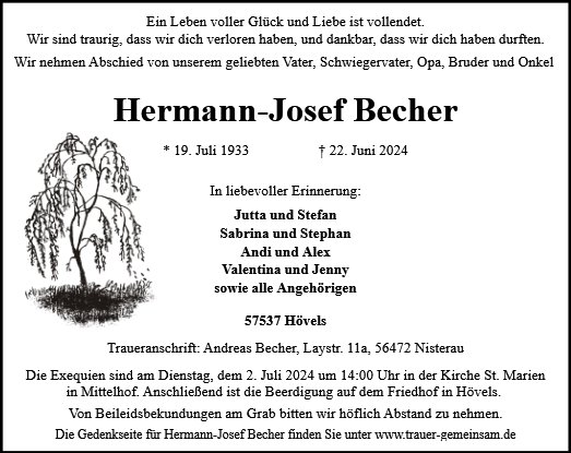 Hermann Josef Becher