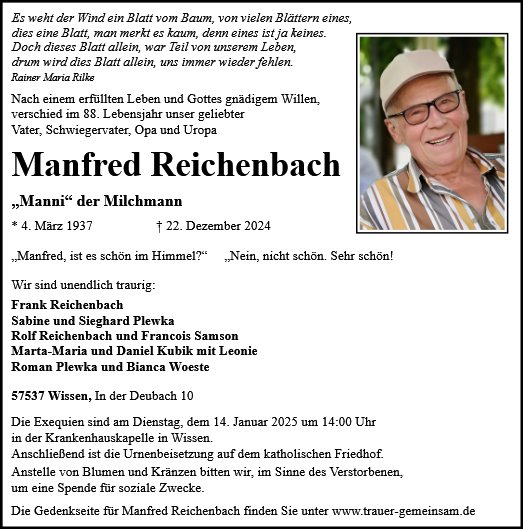 Manfred Reichenbach