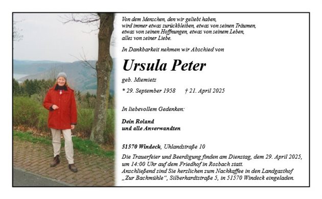 Ursula Peter