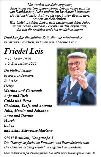 Friedel Leis