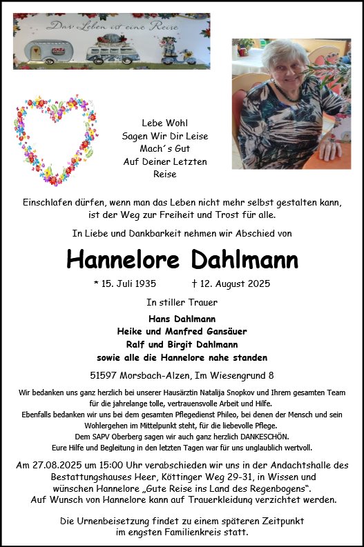 Hannelore Dahlmann