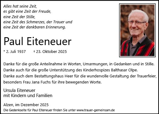 Paul Peter Eiteneuer