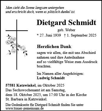 Dietgard Elisabeth Schmidt